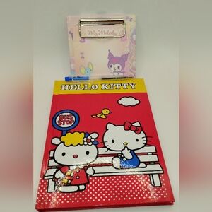 Hello Kitty and My Melody Notebook Set